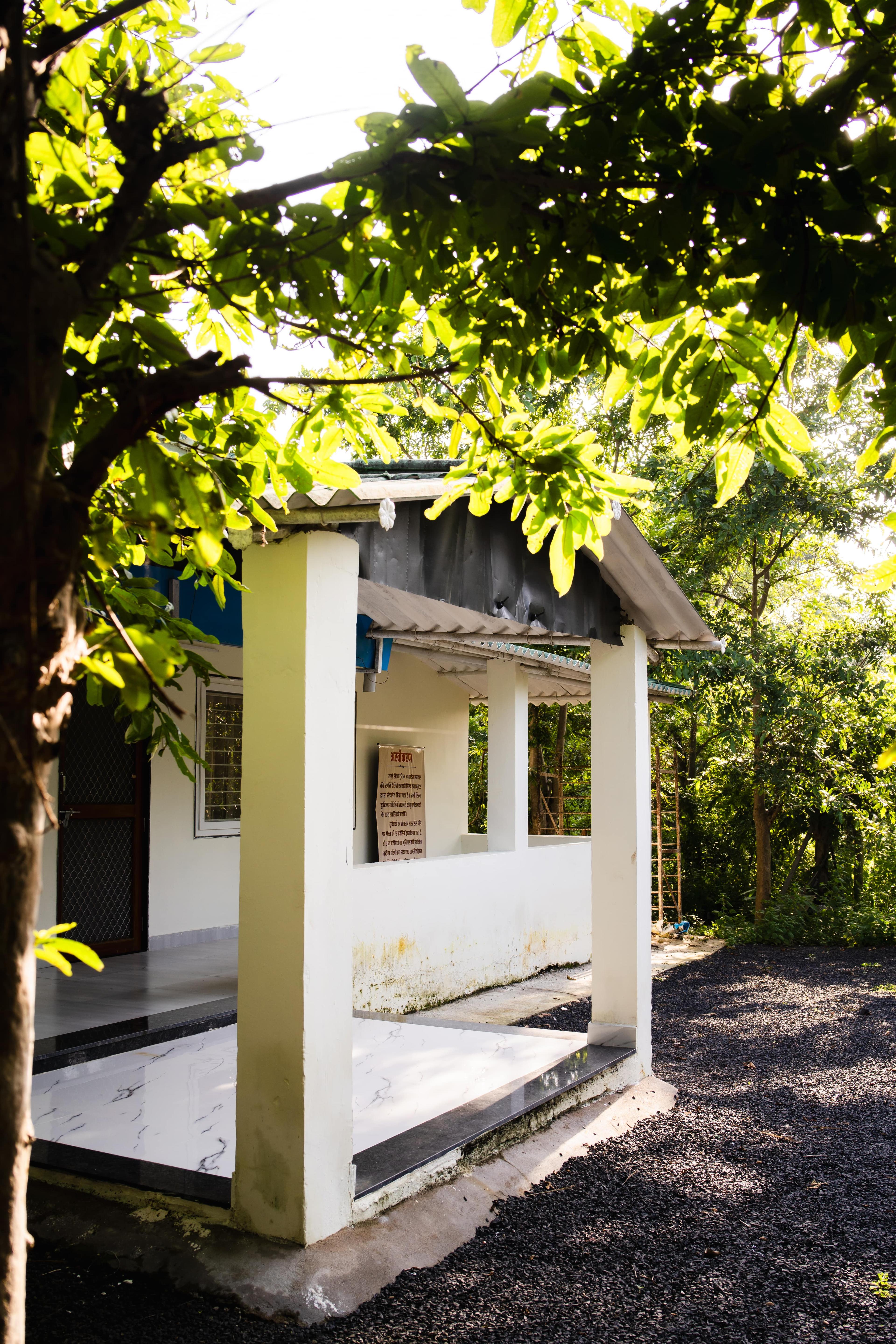 Indoor area at Silk Estates