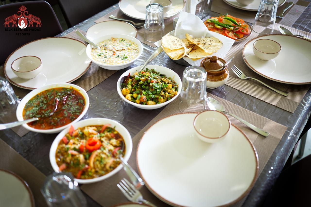 Silk Estates exterior surrounded by nature